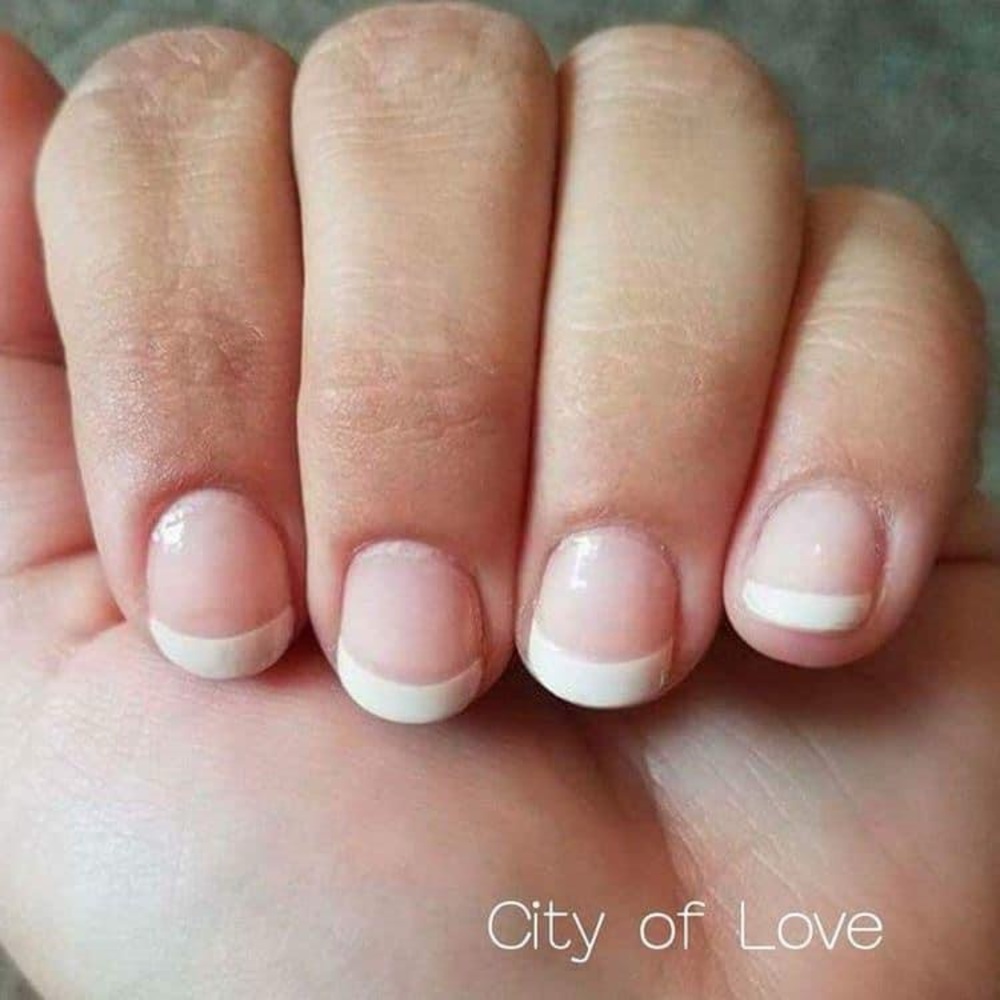 Color Street Nails- City of Love- French Manicure- Great for wedding & bridal
